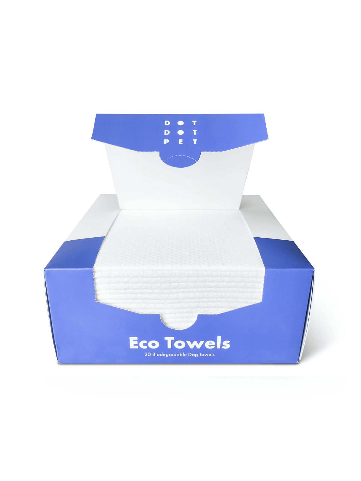 20 single towels in a box measuring 40cm v 80cm