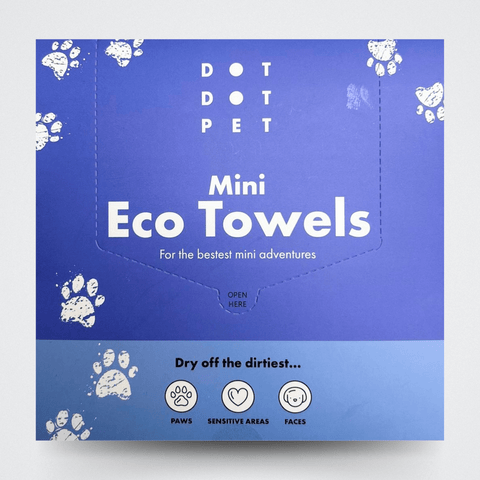 Mini Eco Dog Towels x 10